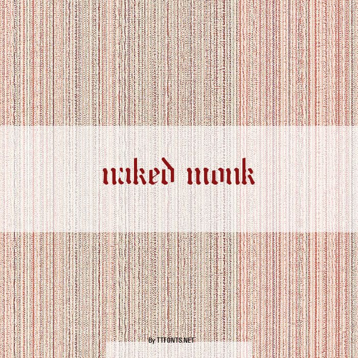 naked monk example